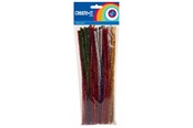Konst- och hantverksmaterial - Haza Witbaard Chenille Glitter 50pcs. - 192315