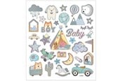 Kreativa spel - Creativ Company Stickers Baby Boy 1 Sheet - 28883