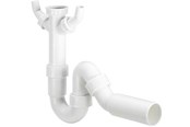 Dräneringsprodukter - Viega pipe odour trap 1 1/2" x 50 mm with waste water hoses - 694166