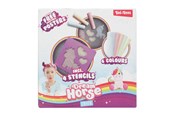 Utomhuslek - Dream Horse Sidewalk Chalk Unicorn with Templates 10 pcs. - 61044B