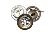 Reservdelar & tillbehör - Viega Bottom valve 1 1/4'' split for hand washing with plug Chrome - 101299