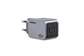 Mobile - Adapters & Chargers - UGREEN Nexode Pro 45w Dual Usb-C Gan Fast Charger - Black - 35008
