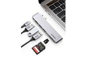 Dockning - UGREEN Macbook Pro Adapter 6 IN 2 Hub Adapter - 60560
