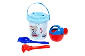 Utomhuslek - Cavallino Toys Cavallino XL Bucket Set Blue 5 pcs. - 9309WD01