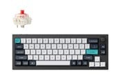 Tangentbord - Keychron Q2 MAX - Knob Wireless Tri-Mode QMK/VIA - Gateron Jupiter Red - Gaming Keyboard - Utan numpad - Nordisk - Svart - Q2M-M1-BO