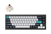 Tangentbord - Keychron Q2 MAX - Knob Wireless Tri-Mode QMK/VIA - Gateron Jupiter Brown - Gaming Keyboard - Utan numpad - Nordisk - Svart - Q2M-M3-BO