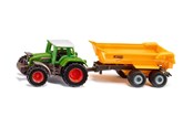 Leksaksbil - SIKU Fendt 926 Vario with Krampe tipping trailer - 313-1605