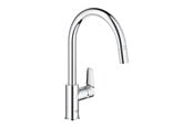 Mixerkranar och beslag - Grohe BauEdge Kitchen faucet with pull-out Chrome - 30536000