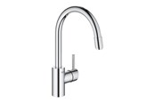 Mixerkranar och beslag - Grohe Concetto Kitchen faucet with pull-out C-spout Chrome - 32663003