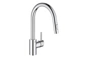 Mixerkranar och beslag - Grohe Concetto Kitchen faucet with pull-out Chrome - 31483002