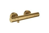 Mixerkranar och beslag - Grohe Grohtherm 1000 Cosmopolitan M Thermostatic shower mixer Brushed Cool Sunrise - 34065GN2