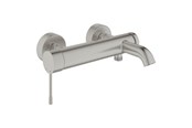 Mixerkranar och beslag - Grohe Essence One-lever faucet for tub & shower Supersteel - 33624DC1
