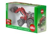 Leksaksbil - SIKU 1:50 Massey Ferguson m. Frontlastare - S-1985