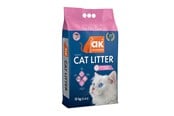 Katter - AK Kompakt klumpbildande kattsand med babypuderdoft 10kg - 54999