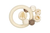 Babyleksaker - Goki Wooden Gripping Ring Hedgehog - 65332
