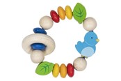 Babyleksaker - Goki Wooden Gripping Ring Bird - 65282
