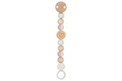 Babyleksaker - Goki Wooden Pacifier Chain Heart - 65216