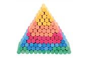Utomhuslek - Colorations - Colored Dustless Chalk 100 pcs. - CNODUST