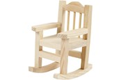 Kreativa spel - Creativ Company Wooden Mini Rocking Chair - 56925