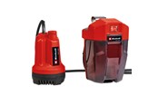 Dränk/Tryckpumpe - Einhell GE-SP 18 Li sladdlös vattenpump för rent vatten 5 000 l/h - 4181500