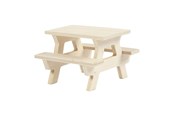 Kreativa spel - Creativ Company Wooden Mini Picnic Table - 56927