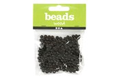 Kreativa spel - Creativ Company Wooden Beads Black 150pcs. - 570395