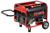 Powerstation - Einhell TC-PG 65/E5 bensindriven generator med 2x 230 V uttag 1x 400 Volt - 4152610