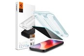Mobiltelefontillbehör-Skyddsfilm - Spigen Glass tR EZ Fit HD (Privacy) 1 Pack - Transparency - iPhone 16 Pro - AGL07936