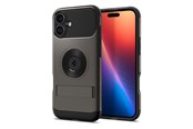 Mobile - Covers & Cases - Spigen Slim Armor MagSafe - Gunmetal - iPhone 16 - ACS08226