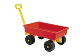 Utomhuslek - Androni Bolderkar Red with drawbar - 6993