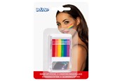 Kreativa spel - Boland Makeup Sticks Rainbow - 45065