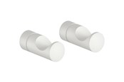 Badrumstillbehör - Damixa Towel hook, 2 pcs, Matt white - 483062100