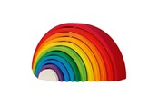 Babyleksaker - Goki Rainbow Building Blocks 11 pcs. - 58478