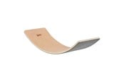 Babyleksaker - Goki Wooden Balance Board Wave with Felt 82cm - 59968