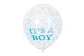 Leksaker - Haza Witbaard Confetti Balloons Boy 6pcs. - U58111