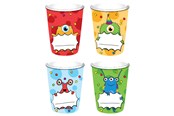 Leksaker - Haza Witbaard Cups Monster Party 8 pcs. - 437855