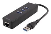Nätverkskort (adaptrar osv.) - Deltaco USB 3.0 Network Adapter - Y-3045