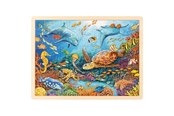 Pusselspel - Goki Wooden Jigsaw Puzzle Great Barrier Reef 96pcs. Trä - 57432