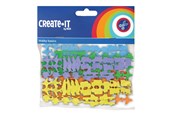 Kreativa spel - Haza Witbaard Foam stickers Vehicles 72 pcs. - 192308