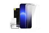 Mobiltelefontillbehör-Skyddsfilm - Baseus Crystal tempered glass with 0.3mm anti-dust coating for iPhone 14 Pro (2pcs). - SGBL110102