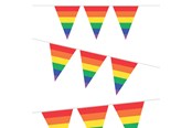 Leksaker - Haza Witbaard Flag line Rainbow 10mtr. - 405587