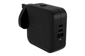 Mobile - Adapters & Chargers - Targus HyperJuice power adapter - GaN - USB 2 x USB-C - 70 Watt - HJ1003BKWWGL