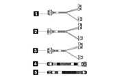 Övriga kablar - Lenovo storage cable kit - 4X97A80416