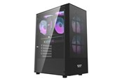 Chassi - Darkflash Computer case A290 + 3 fans (black) - Chassi - Miditower - Svart - A290