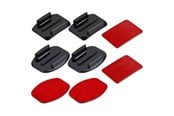 Actionkamera tillbehör - Puluz Set of  stickers and mounts for attaching sports cameras - PU09