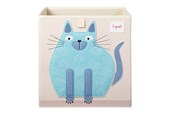 Barnrummet - 3 Sprouts Storage Box - Blue Cat - IBXCAT