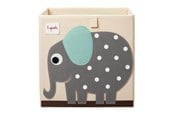 Barnrummet - 3 Sprouts Storage Box - Gray Elephant - IBXELE