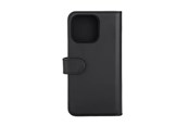 Mobile - Covers & Cases - Deltaco Wallet Case 2-in-1 iPhone 15 Pro Max - Black - MCASE-WIP15P67