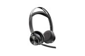 Hörlurar / Headset - HP Poly Voyager Focus 2 USB-C-C Headset +USB-C/A Adapter +Charging Stand - 9T9J5AA#AC3