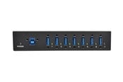 USB Hub - Eaton series 7-Port USB 3.0 Hub SuperSpeed with Dedicated 2A USB Charging iPad Tablet Metal USB Hub - USB 3.2 - 7 porte - Svart - U360-007-IND
